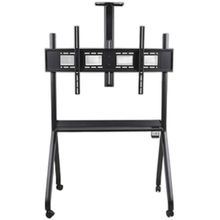 Product image of ტელევიზორის საკიდი Allscreen KM-RT43 Universal LCD LED TV Bracket R12, With Roller, Size 55”-120”, Black