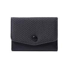 Product image of Woven Texture Series Small Tri-Fold Womens Wallet ქალის საფულე