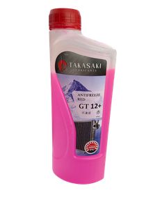 Product image of Takasaki - ანტიფრიზი (G12+, წითელი) - 1 ლ