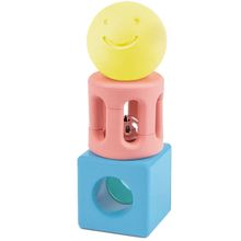 Product image of Hape ხის სათამაშო კუბიკები Geometric  Rattle