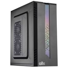 Product image of ქეისი ALLX AX-B1740, Computer Case, Micro-ATX, ATX, USBx2, AUDIO, Black