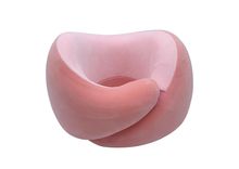 Product image of კისრის ბალიში/Foldable Number Zero Neck Pillow with Hook(Pink)