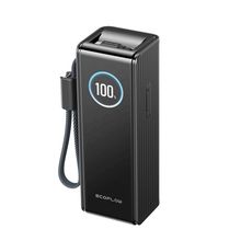 Product image of EcoFlow RAPID Power Bank 25000mAh, 170W, 100W Built-In and Retractable Cables პორტატული დამტენი
