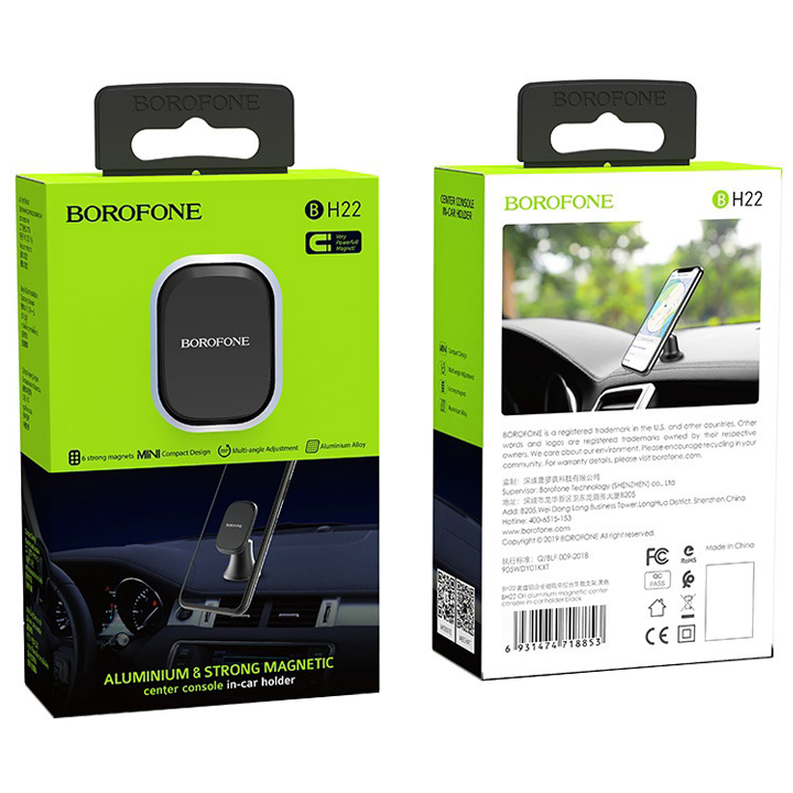 borofone-bh22-ori-aluminum-alloy-center-console-magnetic-in-car-holder-photo-4
