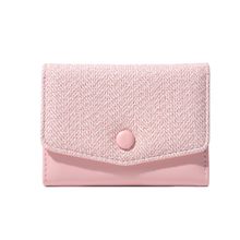 Product image of Woven Texture Series Small Tri-Fold Womens Wallet ქალის საფულე