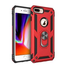 Product image of iPhone 7 Plus Sofia Ring Case სილიკონის ქეისი ბეჭდით - წითელი