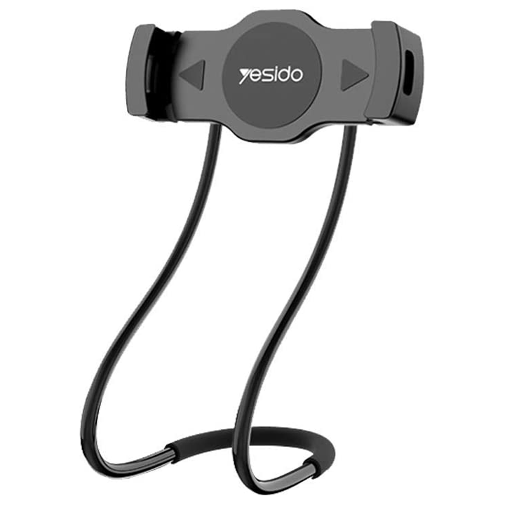 Yesido C80 ყელზე დასამონტაჟებელი Lazy Holder C80 შავი Extra.ge 686712