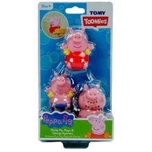 Product image of Tomy Toomies Peppa Pig ჩვილის სათამაშო ფიგურები აბაზანისთვის