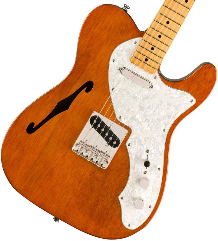 fender-classic-vibe-60s-telecaster-thinline-maple-fingerboard-natural-eleqtro-gitara-photo-2