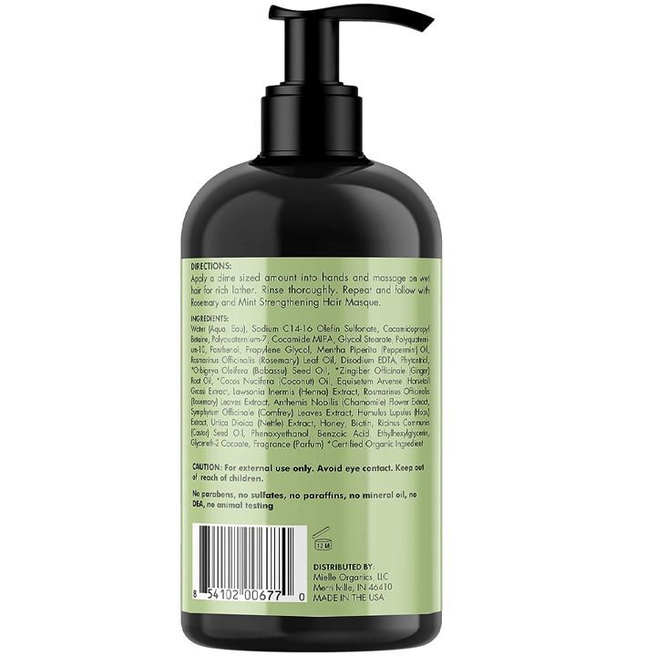 mielle-rosemary-mint-strengthening-shampoo---rozmarinis-da-pitnis-gamajansaghebeli-shampuni-photo-2