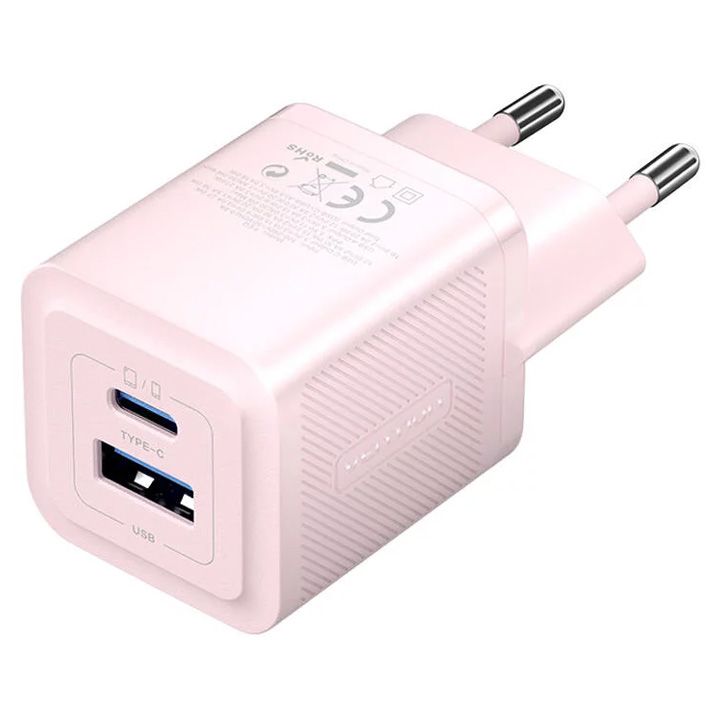 vention-feqp0-eu-2-port-usb-c-a-gan-charger-30w30w-eu-plug-pink