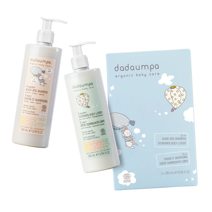 dadaumpa-0months-bath-care-kit-380ml-skheulis-losioni-shpakhis-geli-da-shampuni-photo-2