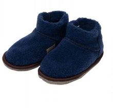 Product image of ოთახის ჩუსტი UGG BOOTS KIDS ნატურალური შალის ინდიგო ლურჯი