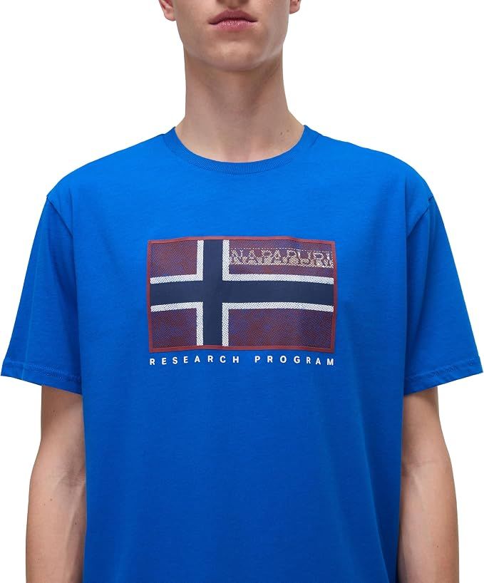 napapijri-t-shirt-in-blue-m-zoma-katsis-maisuri-photo-2