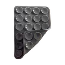 Product image of მობილურზე მისაკრავი ორმხრივი სილიკონი ნაცრისფერი