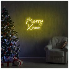 Product image of Cozy Home საახალწლო კედლის სანათი 43X33X2სმ Merry Christmas Yellow