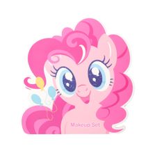 Product image of MINISO My&nbsp;Little&nbsp;Pony&nbsp;Collection Book Shaped Makeup Palette(Pinkie Pie) საბავშვო კოსმეტიკის ნაკრები
