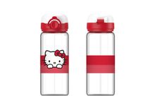 Product image of Hello Kitty Apple Collection Glass Bottle with One-Touch Flip Top Lid 410მლ ბოთლი