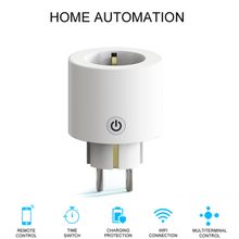 Product image of Moes WP-X-EU16M-WH-MS Wi-Fi ჭკვიანი როზეტი 16A ენერგო მონიტორინგის ფუნქციით Wi-Fi
