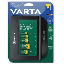 Product image of VARTA LCD UNIVERSAL CHARGER ელემენტის დამტენი