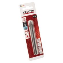 Product image of Kreator KRT011107 Tile - glass drills Ø 12x100mm შუშის/ფილის ბურღი