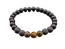 Product image of კაცის სამაჯური ნატურალური ქვებით "ბორდო"