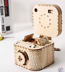 Product image of Treasure Box 3D ფაზლი(საგანძურის ყუთი)