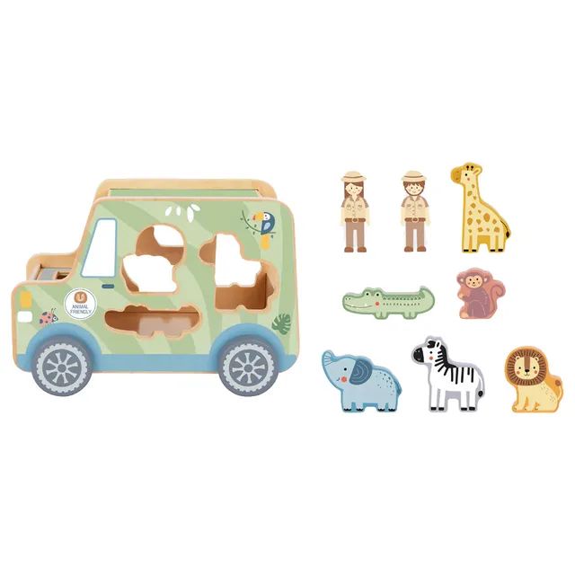 tooky-toy-tk960-sabavshvo-animal-jeep---mgzavroba-savse-aghmochenebit-photo-2