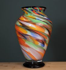 Product image of ლარნაკი - ფერადი პალიტრა 12X30სმ