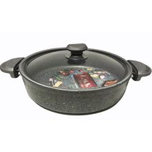 Product image of OMS 3310 01 02 გრანიტის ქვაბი-ტაფა 28 სმ