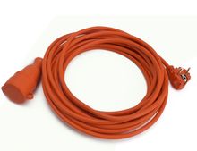 Product image of დამაგრძელებელი კაბელი ელექტრო ჩანგლის ბუდით Bylion 15 მ 3G1,5mm2 კვეთა, IP44 ნარინჯისფერი