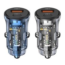 Product image of USAMS C32 30W A+C მანქანის სწრაფი დამტენი