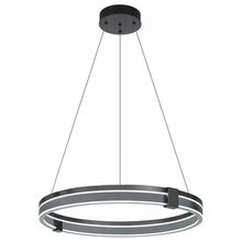 Product image of BRILLOP 130W რეგულირებადი ფერის ტემპერატურით 3000-6500K შავი LED ჭაღი
