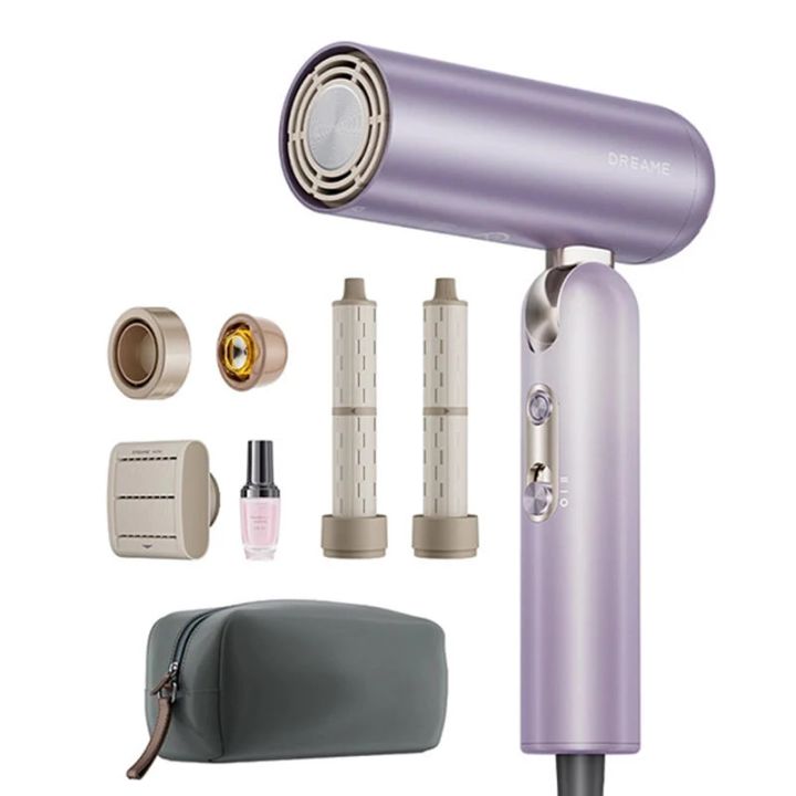 hairdryer-dreame-airdryer-pocket-ultra-purple-ahd52-tmis-staileri-tmis-sashrobi