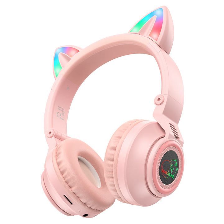 borofone-bo18-cat-ear-bt-headphones-pink