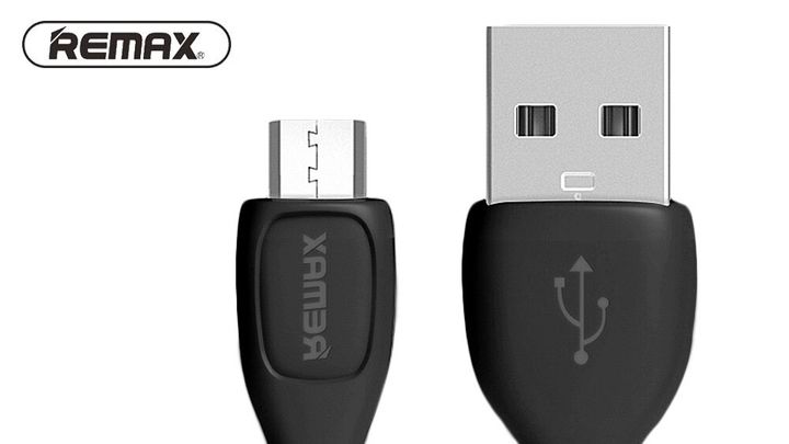 Remax Lesu - Cavo USB - Micro USB Da 10 Cm - Colore Azzurro, Carica E Sincronizza