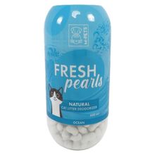 Product image of M-Pets FRESH Pearls Natural Cat Litter Deodoriser Ocean კატის ქვიშის ნატურალური დეოდორანტი 450მლ