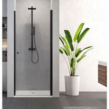 Product image of საშხაპე კარი New Trendy Superia Black D-0333A 90x195სმ 6 მმ