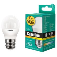 Product image of CAMELION LED10-G45/830/E27 LED ნათურა 
