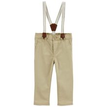 Product image of Oshkosh B'gosh Khaki Suspender ბავშვის შარვალი