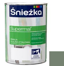 Product image of ემალი ზეთოვან-ფთალური Sniezka Supermal 800 მლ პრიალა ფერფლისფერი