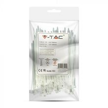 Product image of სადენის შესაკრავი V-TAC 2.5 100მმ  თეთრი 11159
