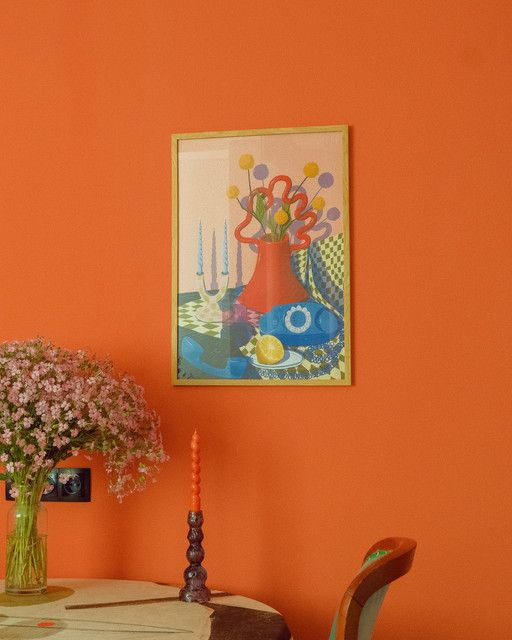 posteri-charchoti-flowers-phone-calls-a3-photo-4