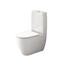 Product image of უნიტაზი დასადგამი ავზით და თავსაფარით  Valadares Two white Rimless