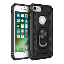 Product image of iPhone 7 Sofia Ring Case სილიკონის ქეისი ბეჭდით - შავი