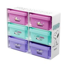 Product image of Snoopy Colorful Life Collection Storage Boxes Set (7 pcs)  სათავსო ყუთები