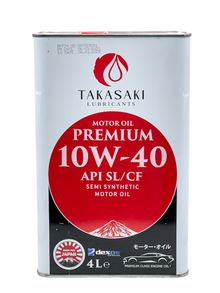 Product image of TAKASAKI 10W-40 ძრავის ზეთი 4 ლ