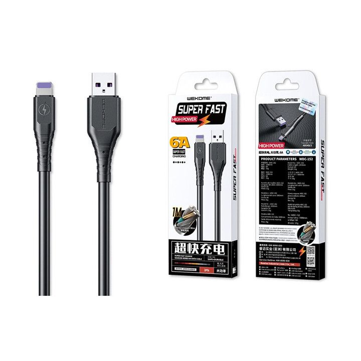 wekome-wdc-152i-usb-lightning-super-fast-kabeli-6a-3m