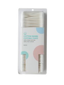 Product image of ბამბის ჩხირები/Eco-friendly Premium Cotton Swabs with Paper Sticks (500 pcs)