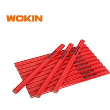 Product image of სადურგლო ფანქარი Wokin 358812, 176mm, 12Pcs, Carpenter Pencil, Red